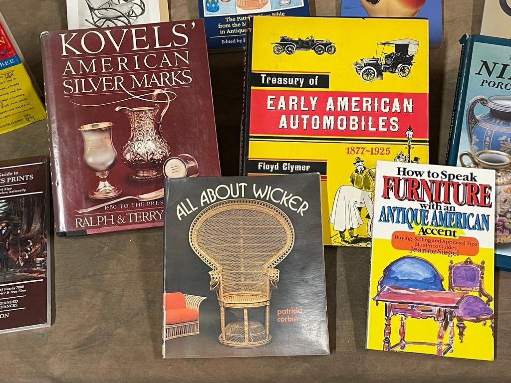 13 Antique & Reference Books Or Guides