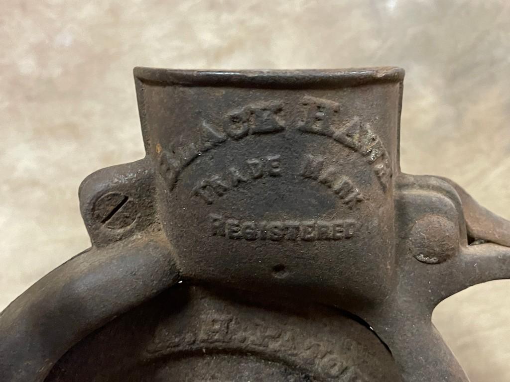 Antique Cast Iron 1903 Black Hawk Corn Sheller