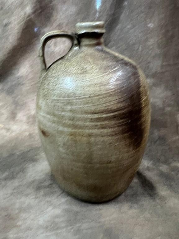 Three Gallon Salt Glaze Eastern NC Pottery Jug