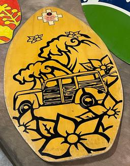 Vintage Four Skim Boards