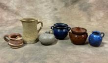 Six Small Piece Pottery Lot