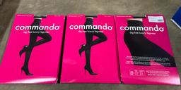 New In Package Commando Brand Ladies Tights In Bags