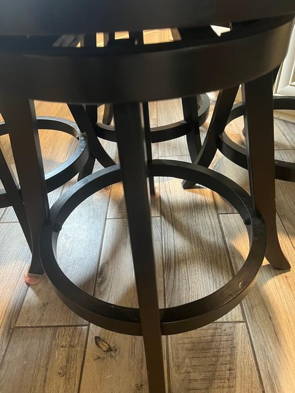 Set Of 4 Swivel Bar Stools