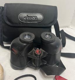 Jason Binoculars, Flashlights & Knife Lot