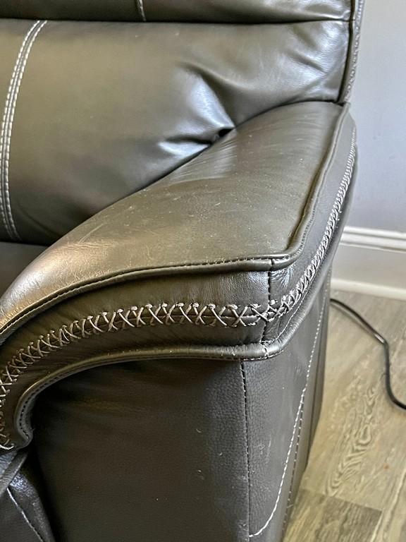 Black Leather Recliner