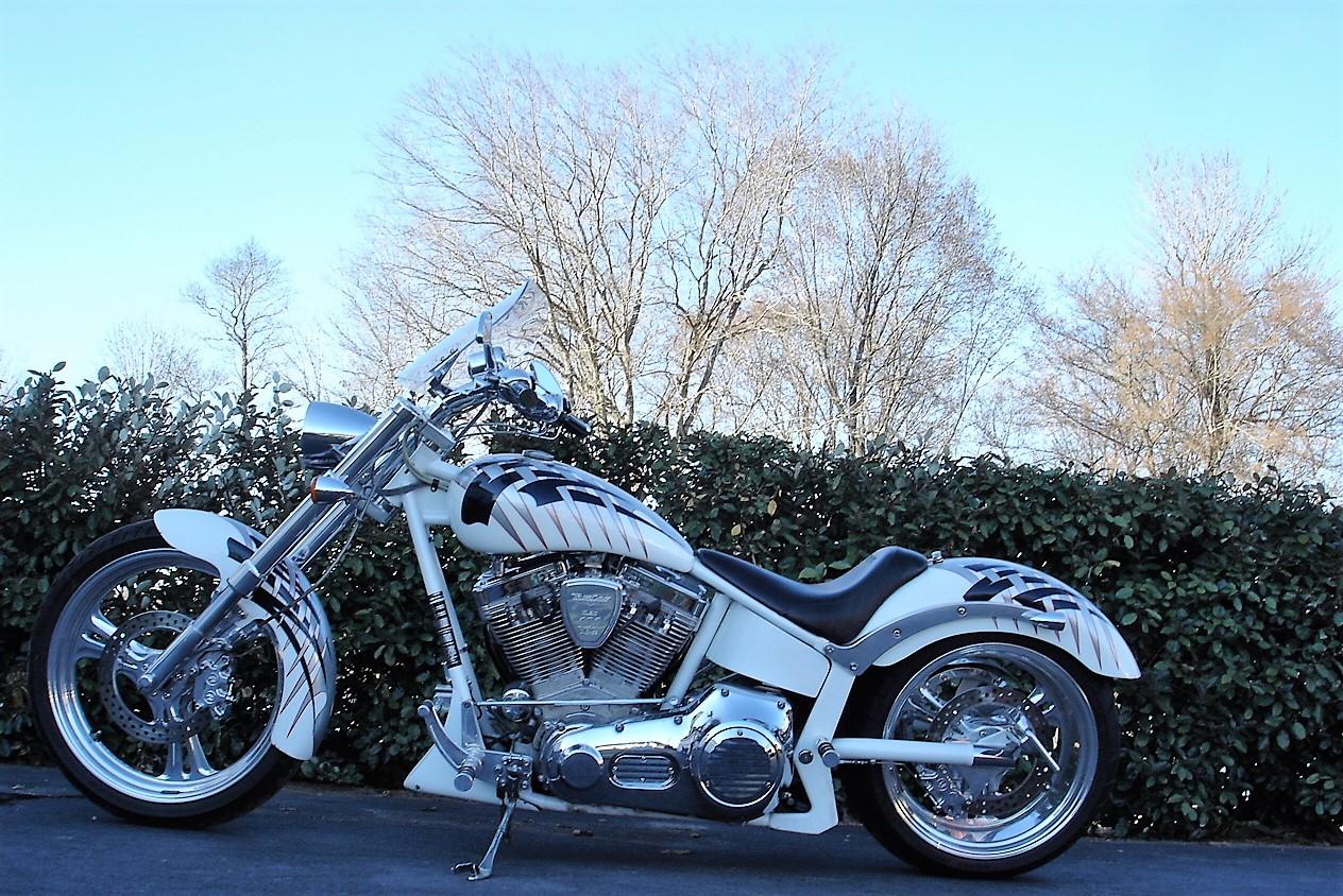 2003 Big Dog Bully Dog ~ Custom Paint, 107" S&S Engine w/Electric compression releases ~ Baker six-s