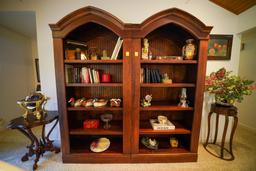 Large Wood Hooker Book Shelf
