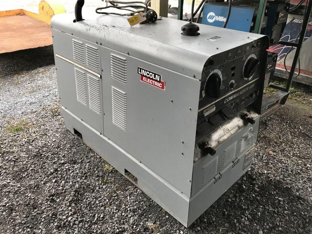 Lincoln Commander 500 welder, 3418hrs