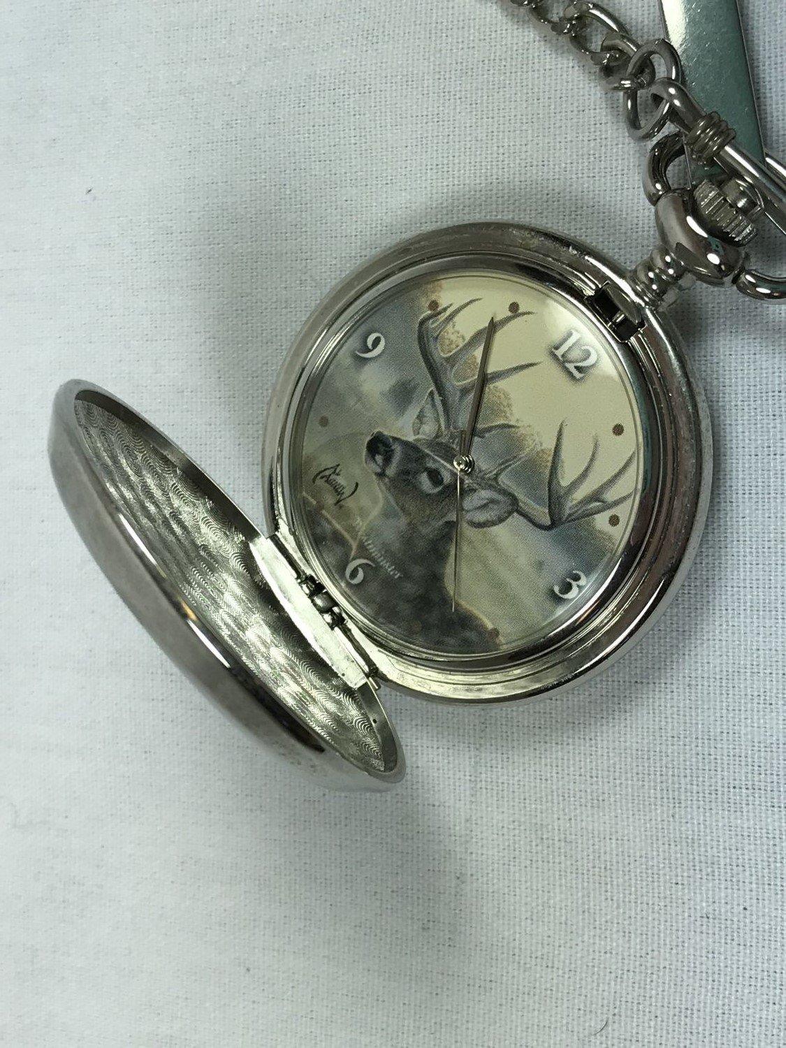 Al Agnew ''Majestic Morning'' Exclusive Edition pocket watch in collectible tin