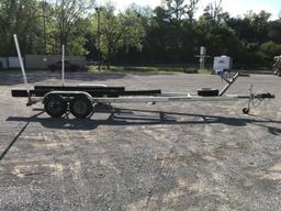 2004 Shoreline Marine by Performance Trailers aluminum boat trailer, m# AAL 20-22T, tandem axle, ove