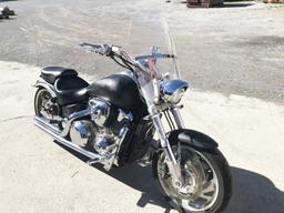 2002 Honda VTX1800C black motorcycle, 19281mi, V-twin 1795cc gas engine, 5 speed transmission, alumi