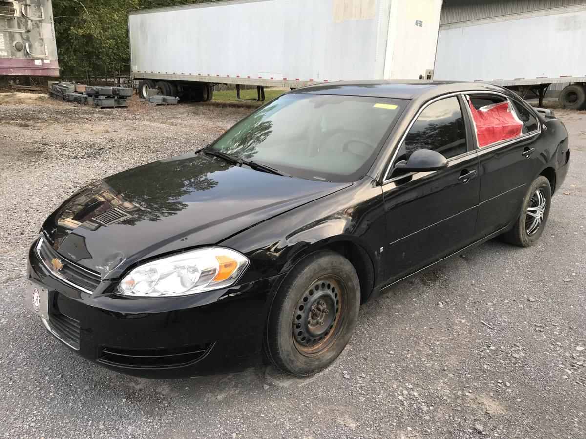 2006 Chevrolet Impala LS 4-door black sedan, 142239mi, 3.5 liter V6 gas engine, automatic transmissi