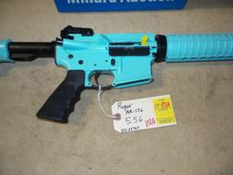 NEW RUGER AR-15 TURQUOISE