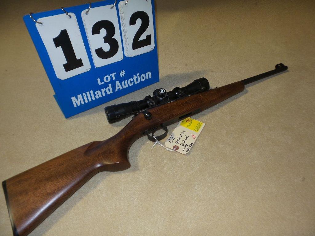 CZ 452ZRM  22lr RIFLE (NO MAG)