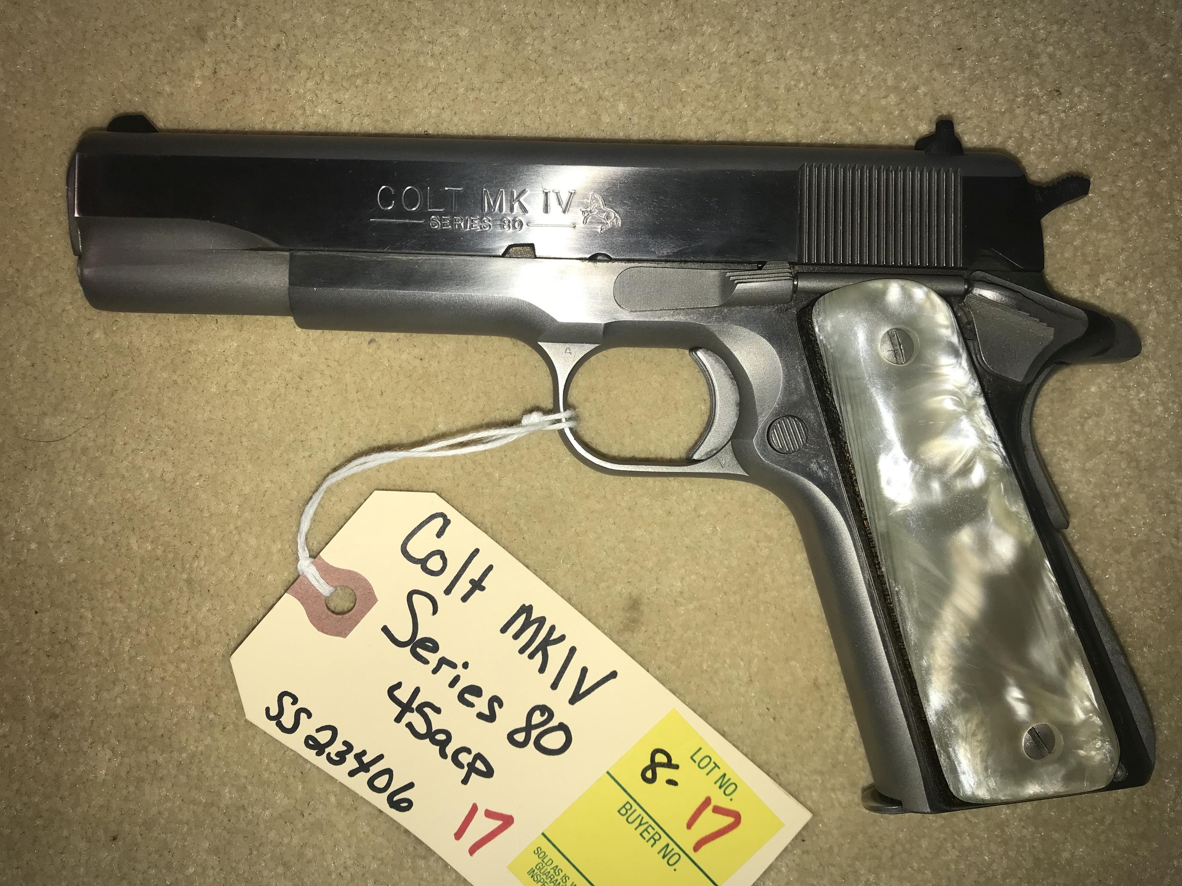 COLT MK IV 45acp 80 SERIES