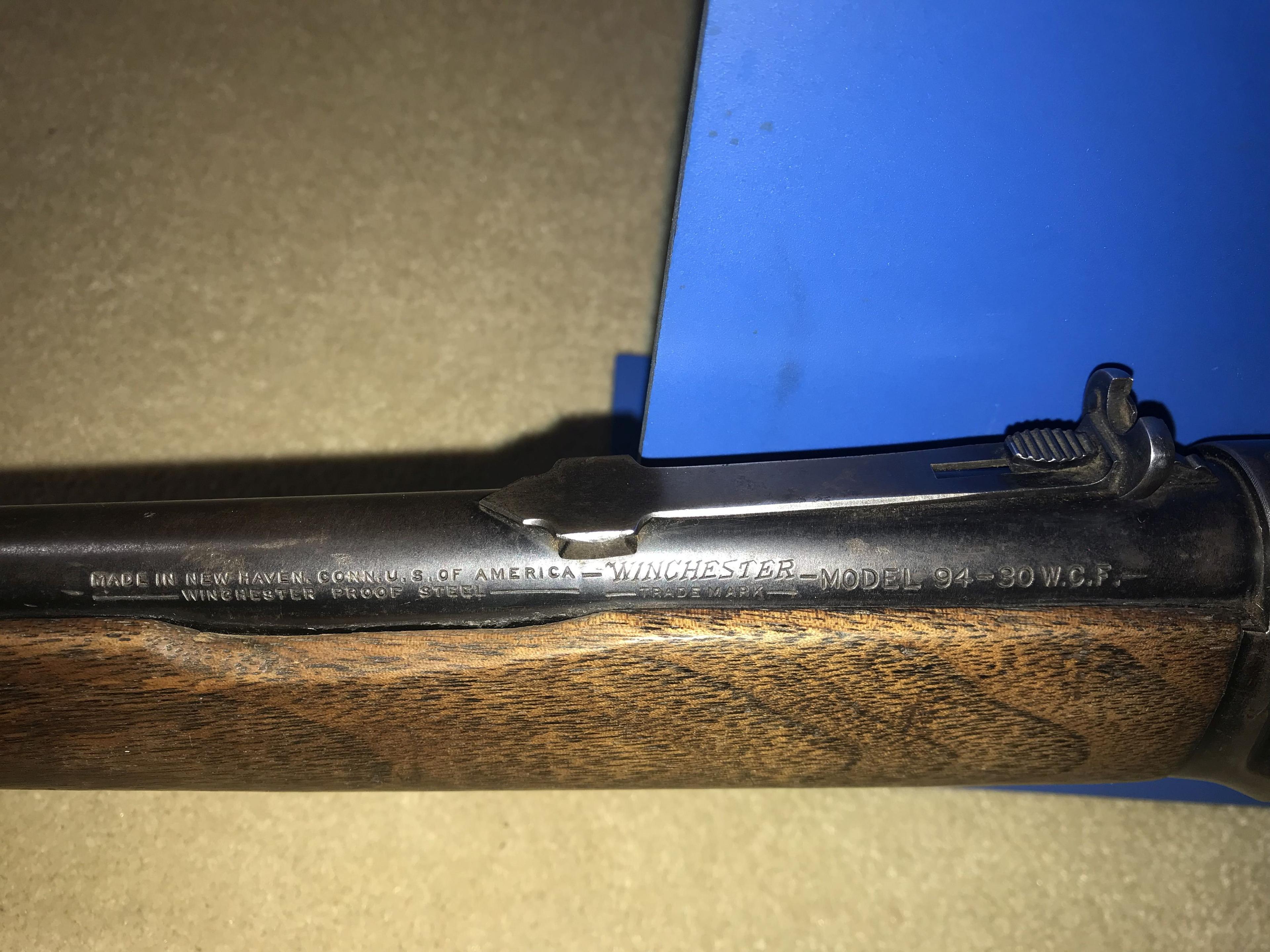 WINCHESTER 1894 30WCF LEVER