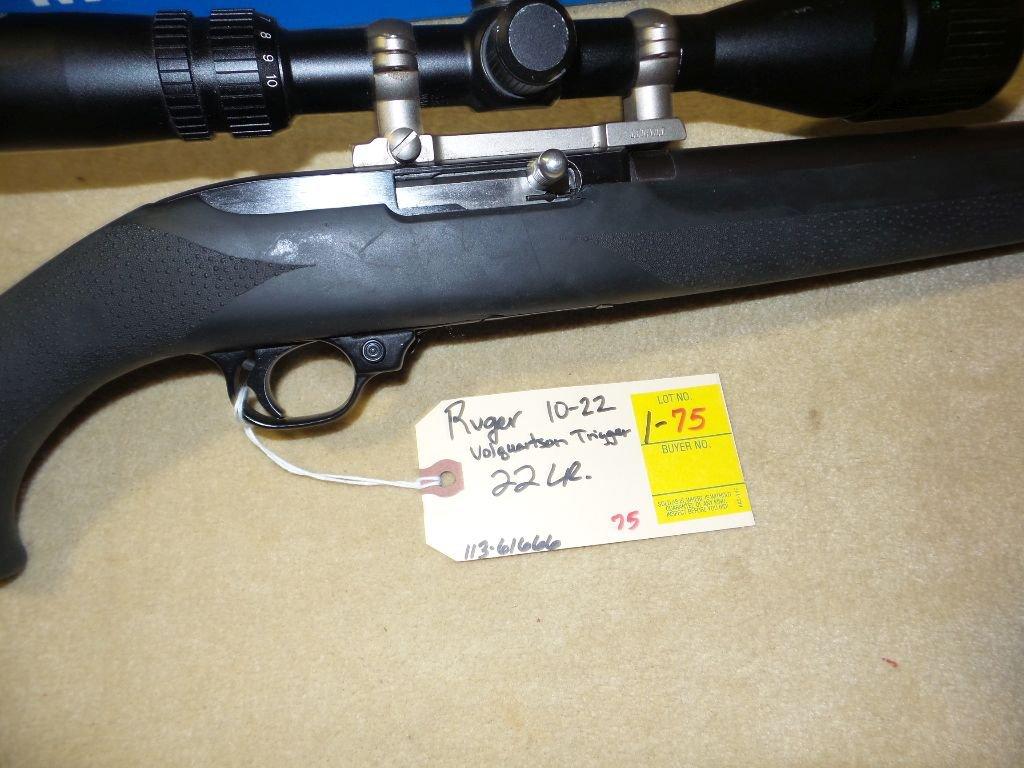 RUGER 10-22 22lr (VOLQUARTSON TRIGGER)