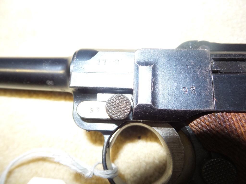 GERMAN LUGER DWM 1917  9MM PISTOL