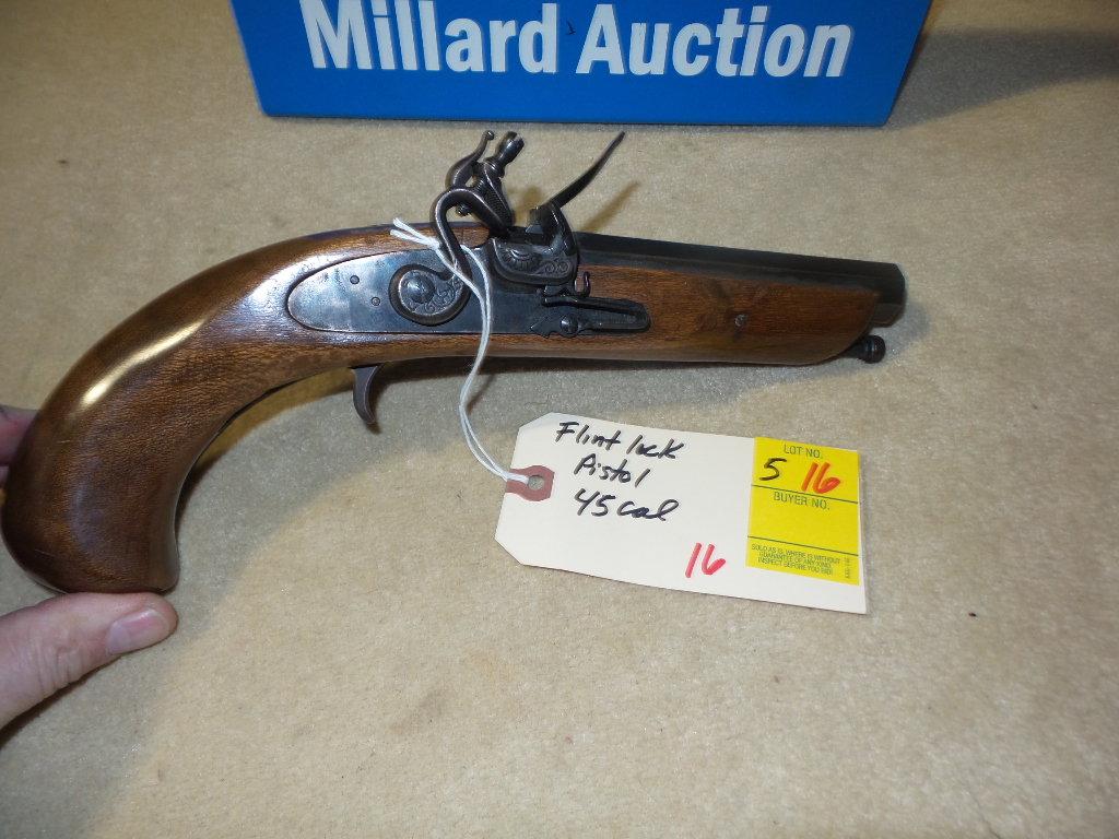 Flintlock Pistol 45cal