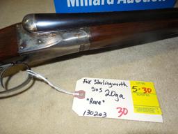 Fox Sterlingworth 20ga Rare SAVAGE ARMS BARRELS