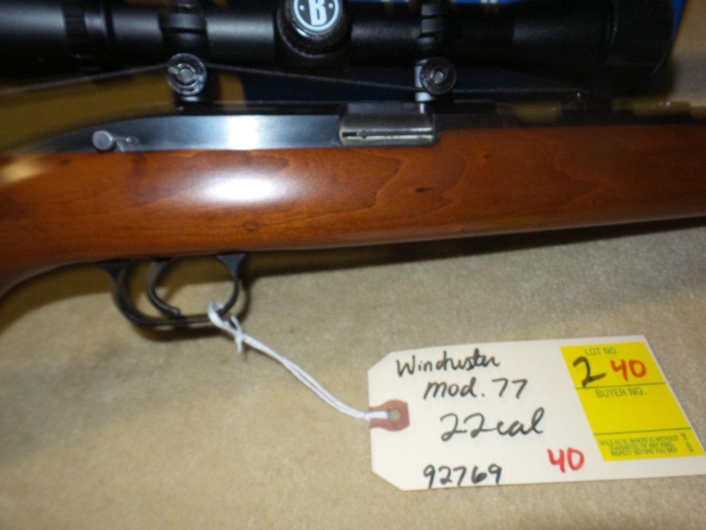 Winchester 77 22 Cal