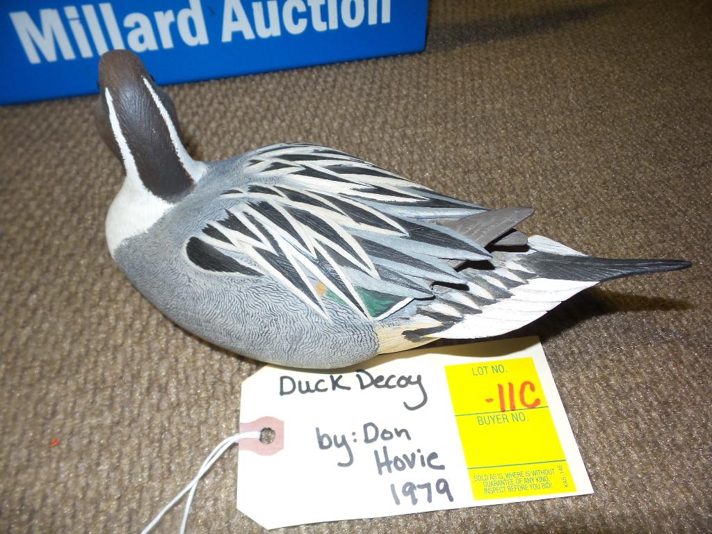 DUCK DECOY BY DON HOVIE 1979