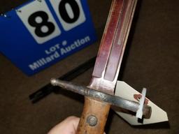 C. GNUTTI ITALIAN BAYONET WWII