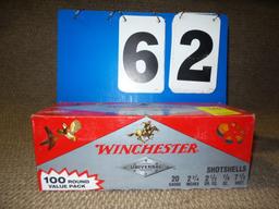 100 rounds of 20ga Winchester