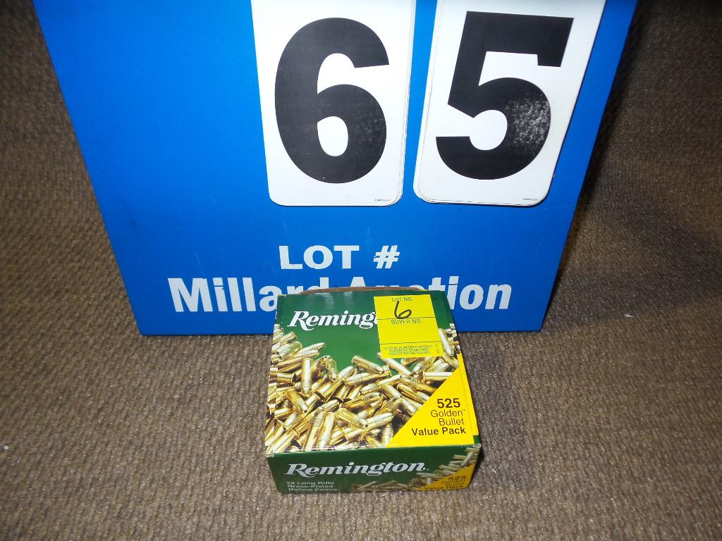 525 rounds of Remington 22lr