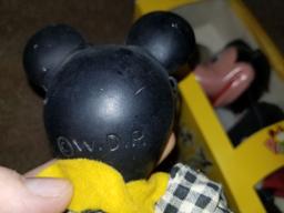 Two Mickey Mouse Marionette Puppets. The Pelhpam in the box & a Gund