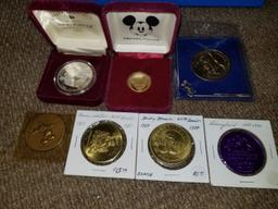 Seven Disney Tokens