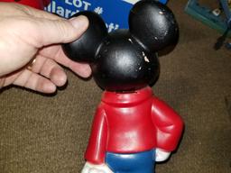 Two Vintage Mickey Coin Banks