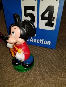 Six Disney coin banks