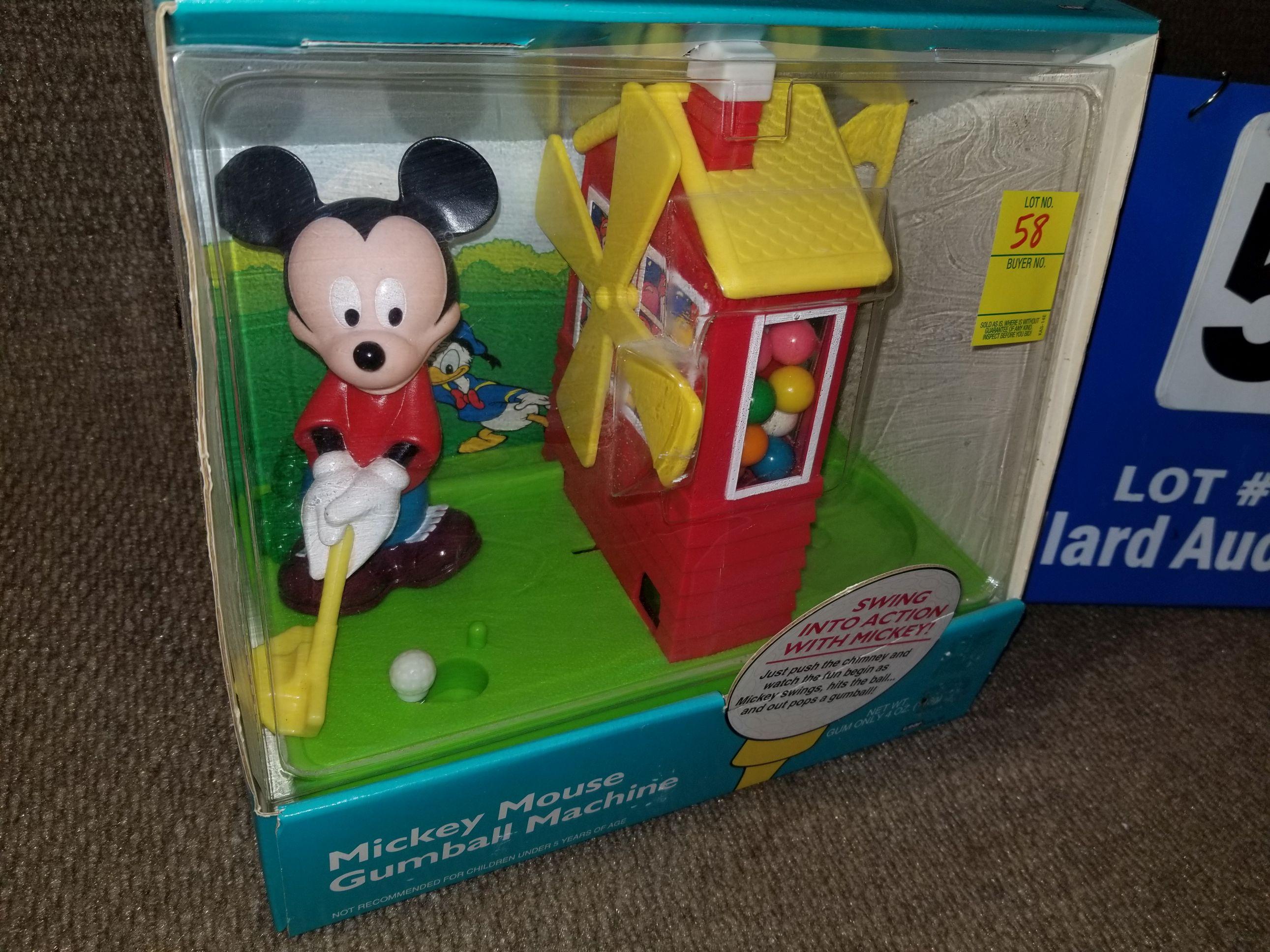 Mickey Mouse Gum Ball Machine