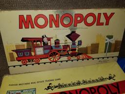 4 Vintage Monopoly Games