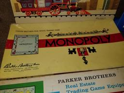 4 Vintage Monopoly Games