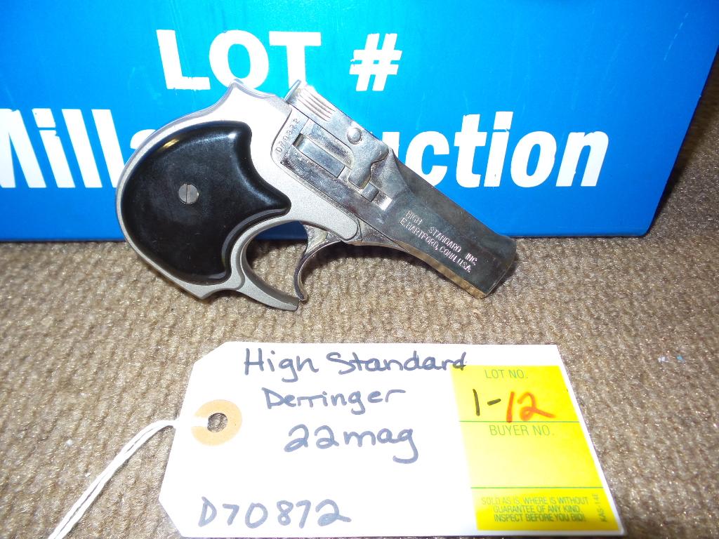 HIGH STANDARD DERRINGER 22MAG