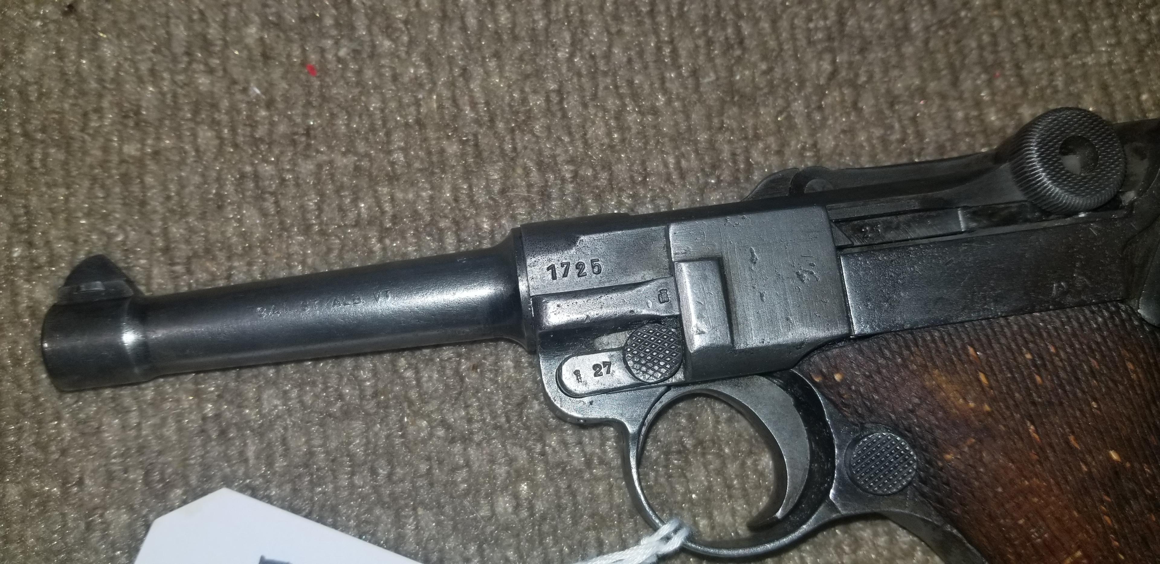 ERFURT LUGER 9mm