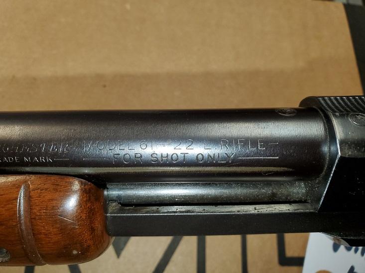 WINCHESTER MOD.61 22CAL