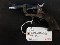 Colt Sheriffs Model .44-40cal