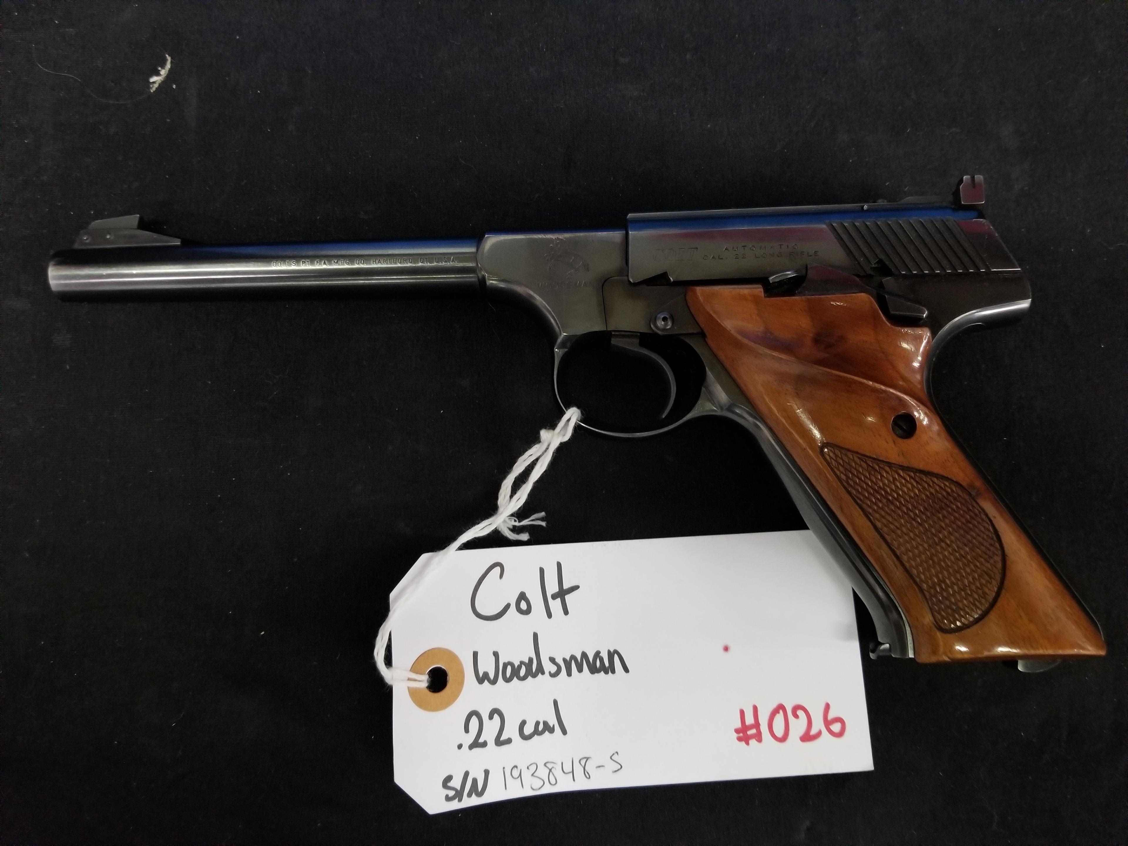 Colt Woodsman .22cal