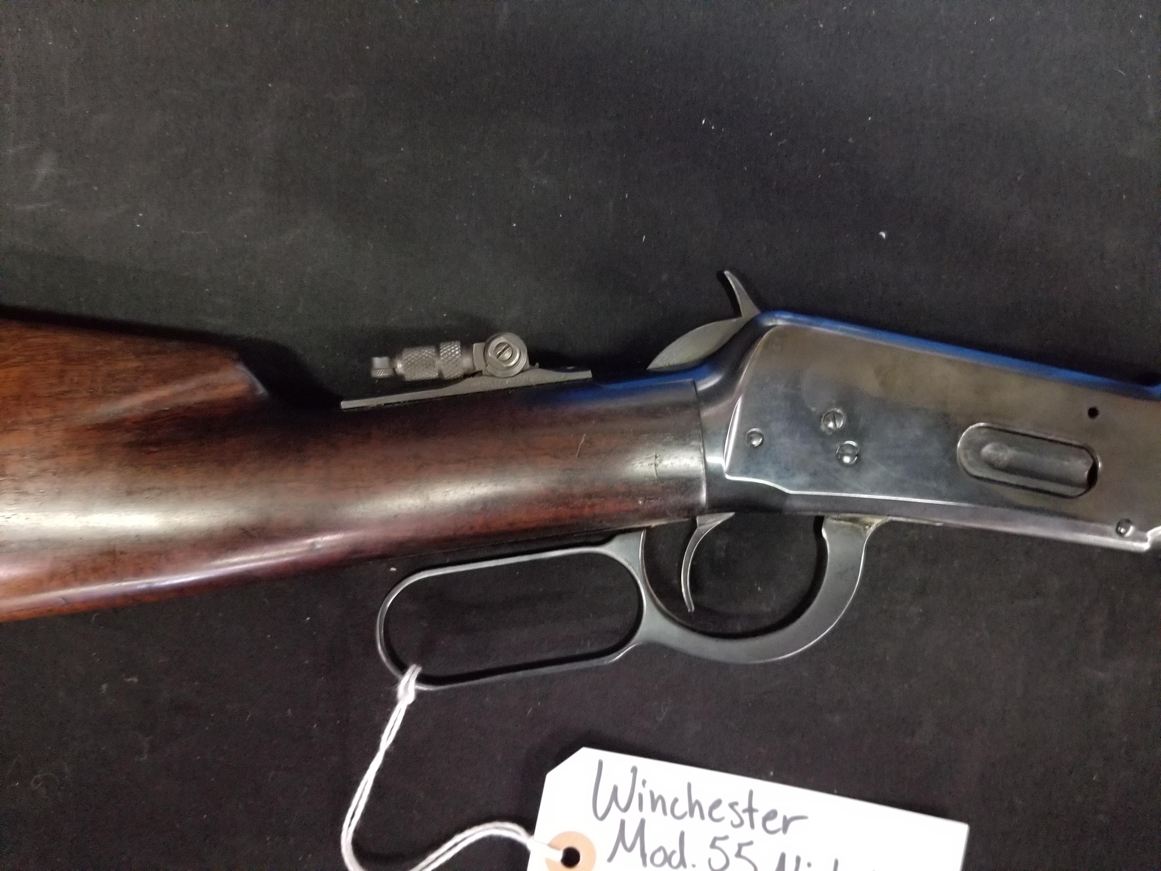 Winchester Mod 55 Nickel Steel 30 WCF