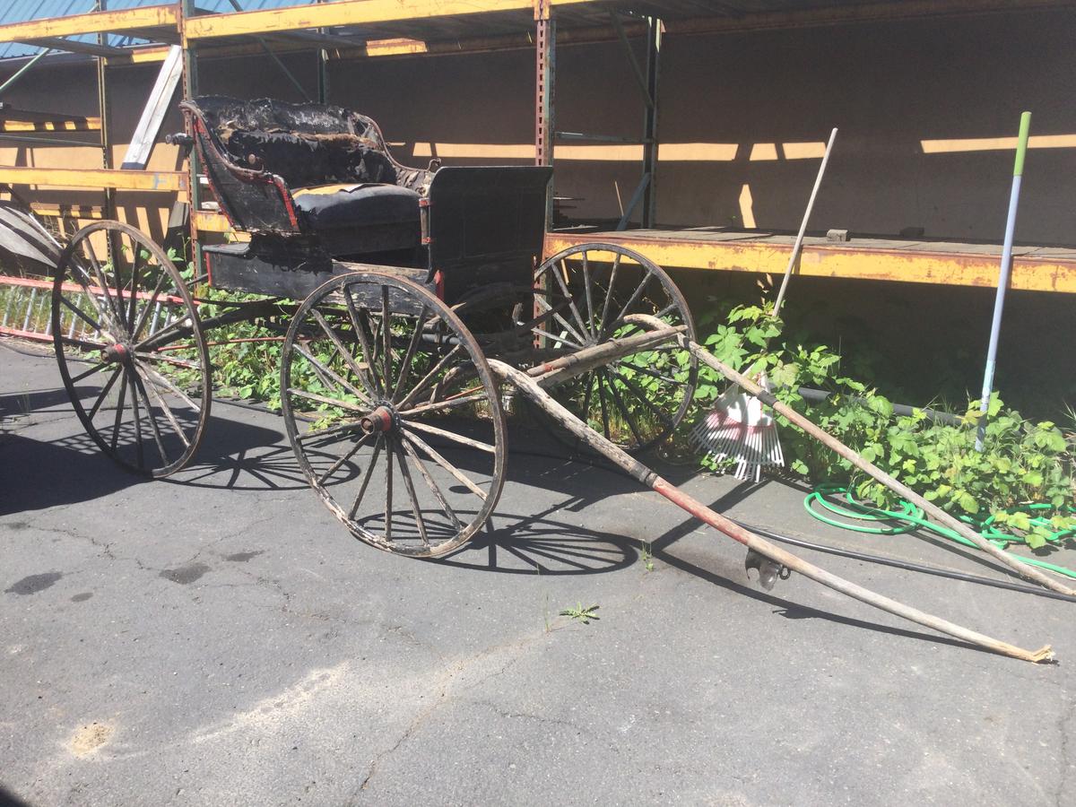 Antique Horse drawn buggy