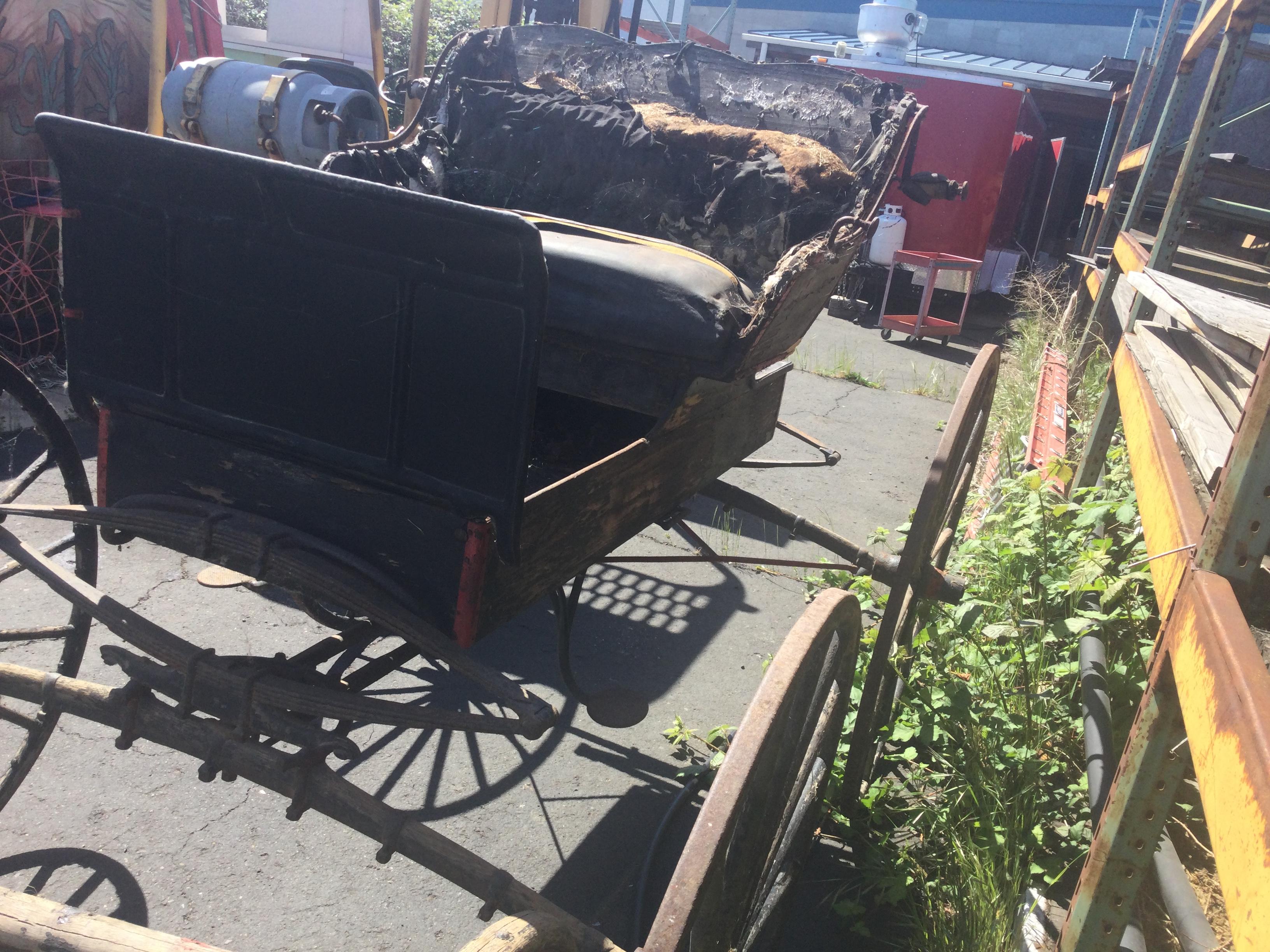 Antique Horse drawn buggy