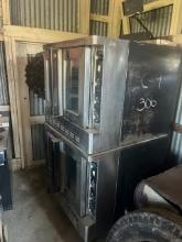 Blodgett double oven gas