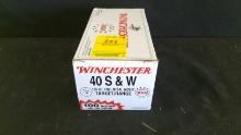 100 Winchester .40s&w FMJ