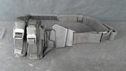 Glock Duty Belt with Holster and Double Mag Pouch