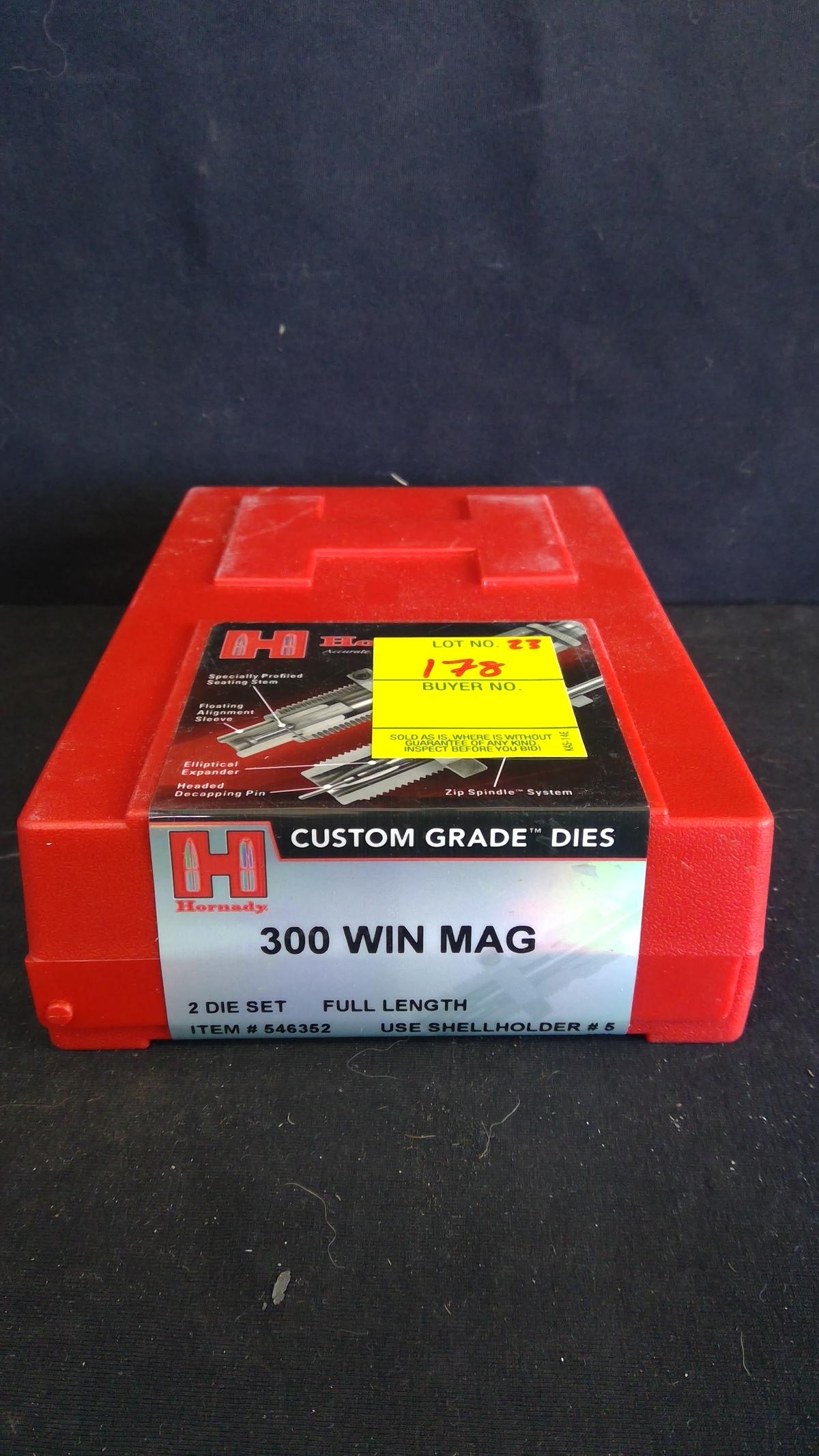 NEW Hornady .300WinMag 2-Die Set