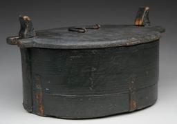 Early Oval Covered Box