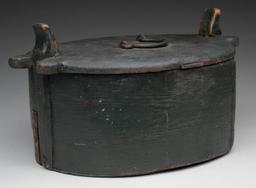 Early Oval Covered Box